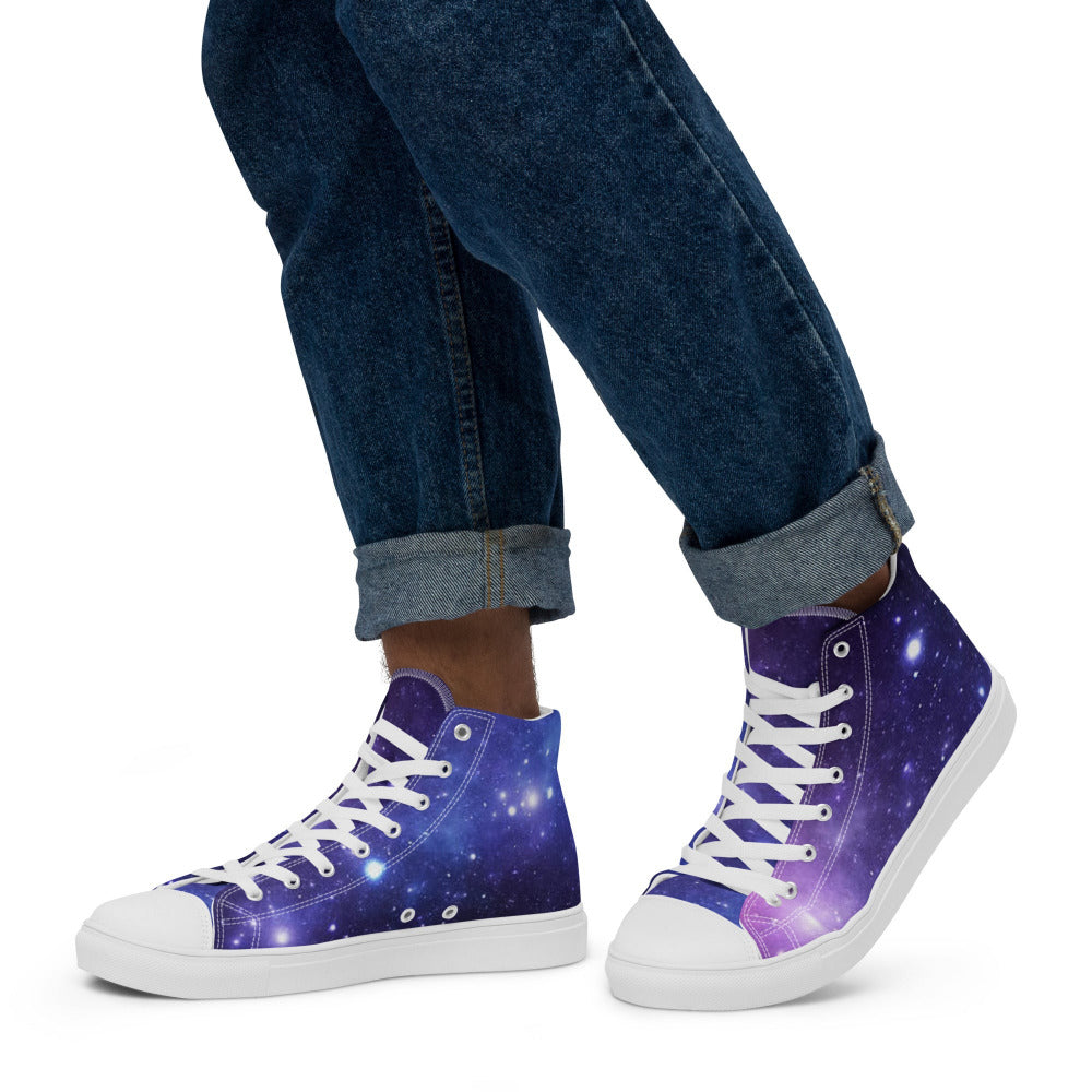 Cosmic Men’s High Top Sneakers - https://ascensionemporium.net